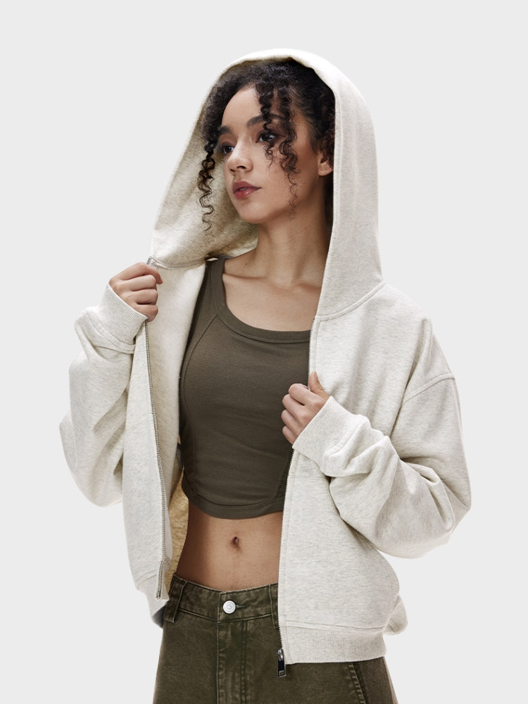 DCRB Boxy Fit Sweater with Zipper