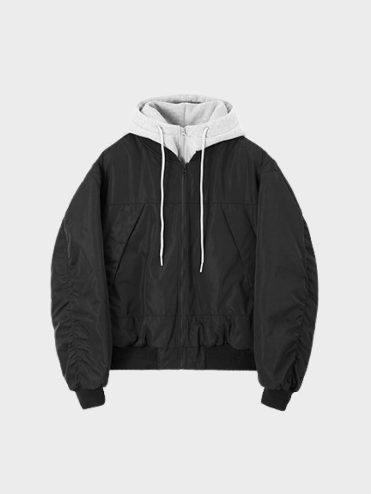 DCRB Reversable Black Baseball Jacket