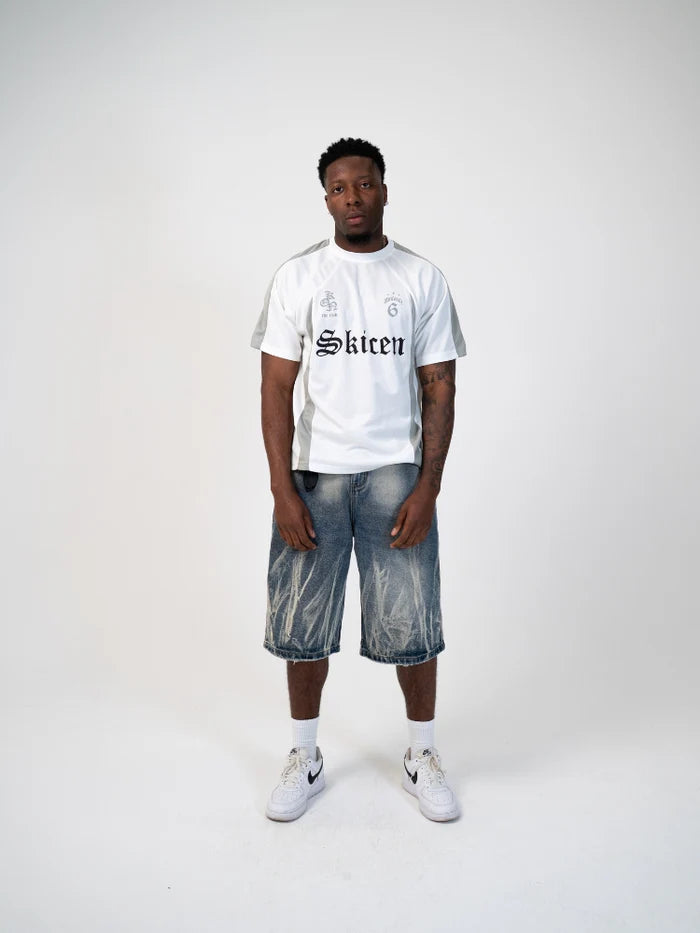 DCRB Distressed Denim Jorts