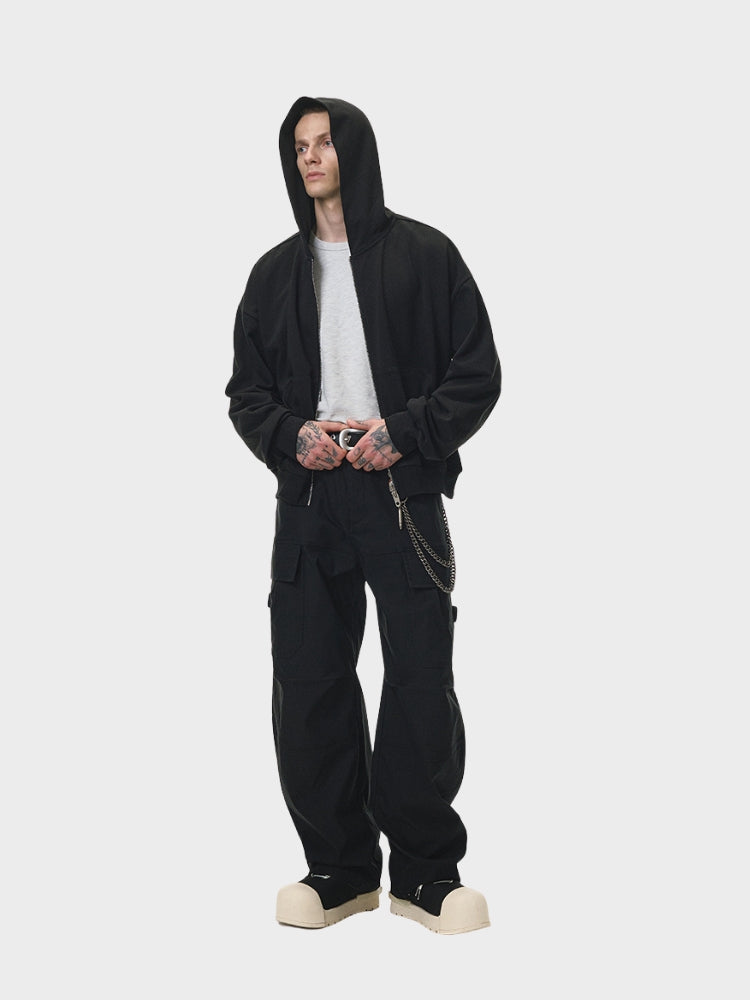 DCRB Boxy Fit Sweater with Zipper