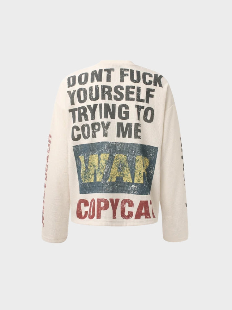 DCRB Vintage Copycat Print Longsleeve