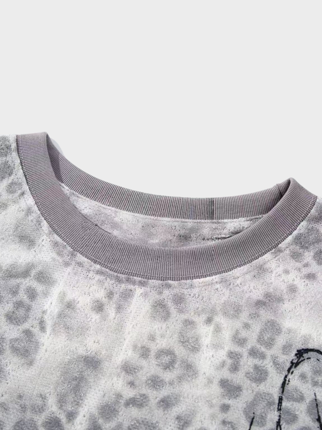 DCRB Distressed Leopard Longsleeve