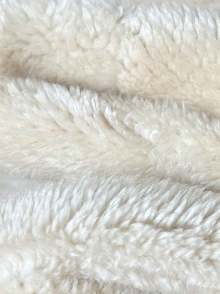 DCRB Zipper with Teddy Hoodie