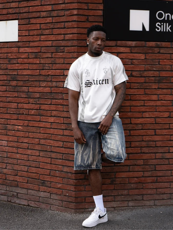 DCRB Distressed Denim Jorts