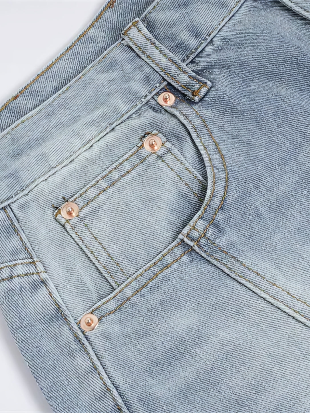 DCRB Panel Denim Jeans