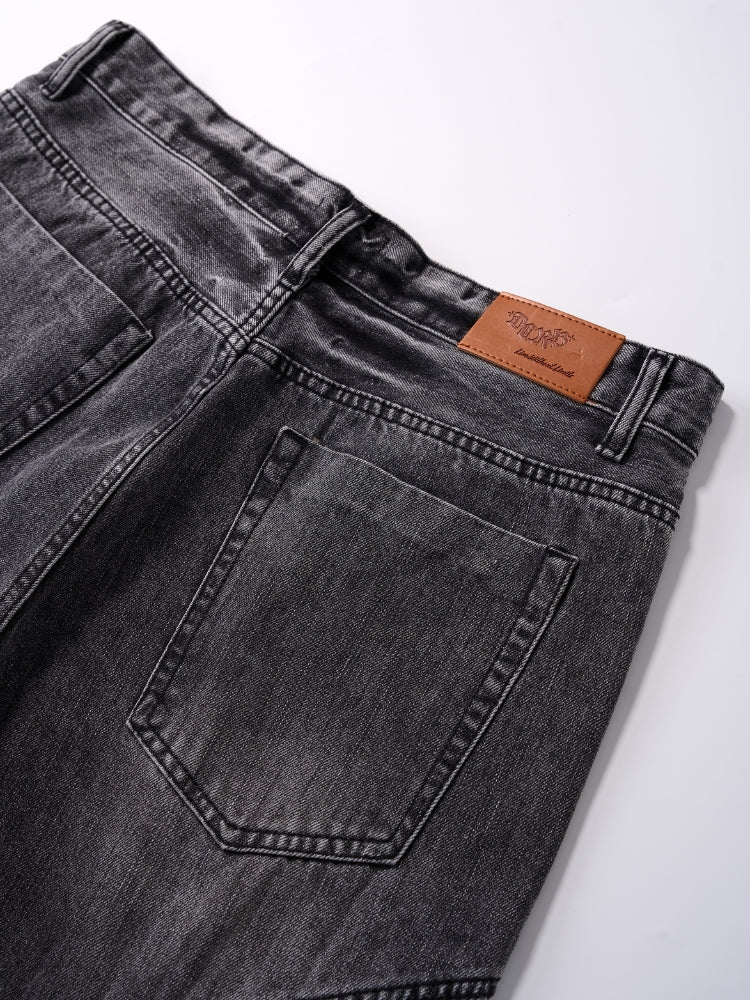 DCRB Baggy Denim Jeans - Black/Grey