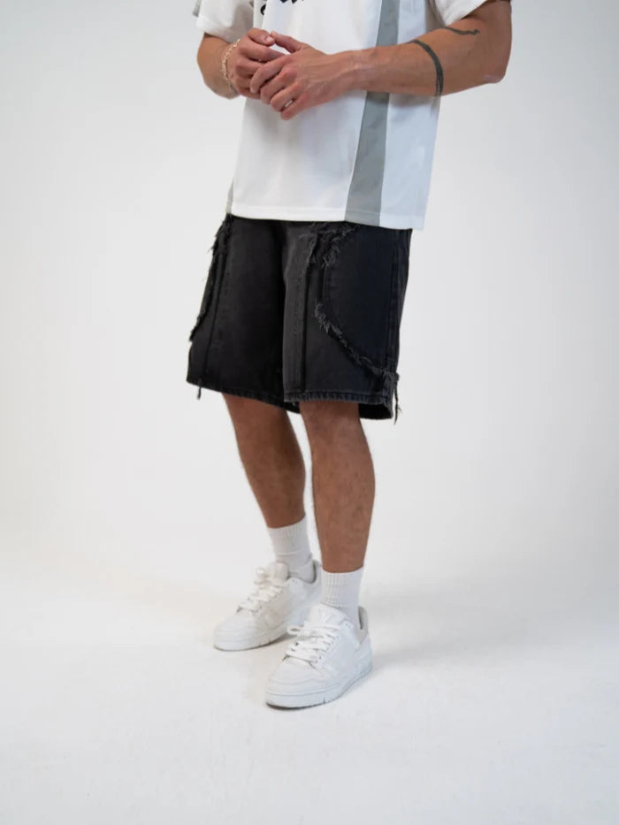 DCRB Distressed Street Denim Jorts