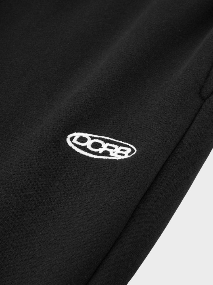 DCRB Tracksuit Open Leg Jogger - Black