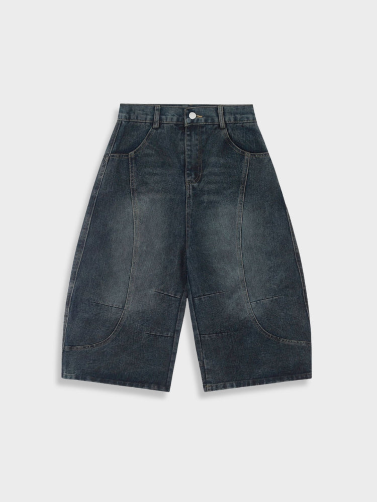 DCRB Barrel Fit Dark Denim Jorts