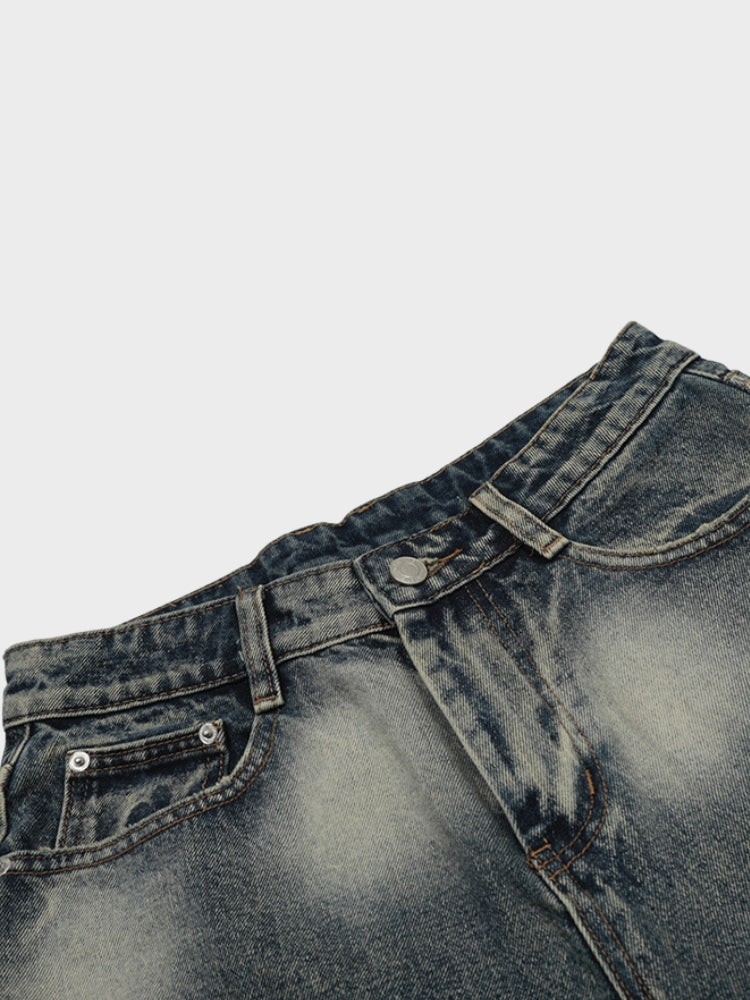 DCRB Distressed Denim Jorts