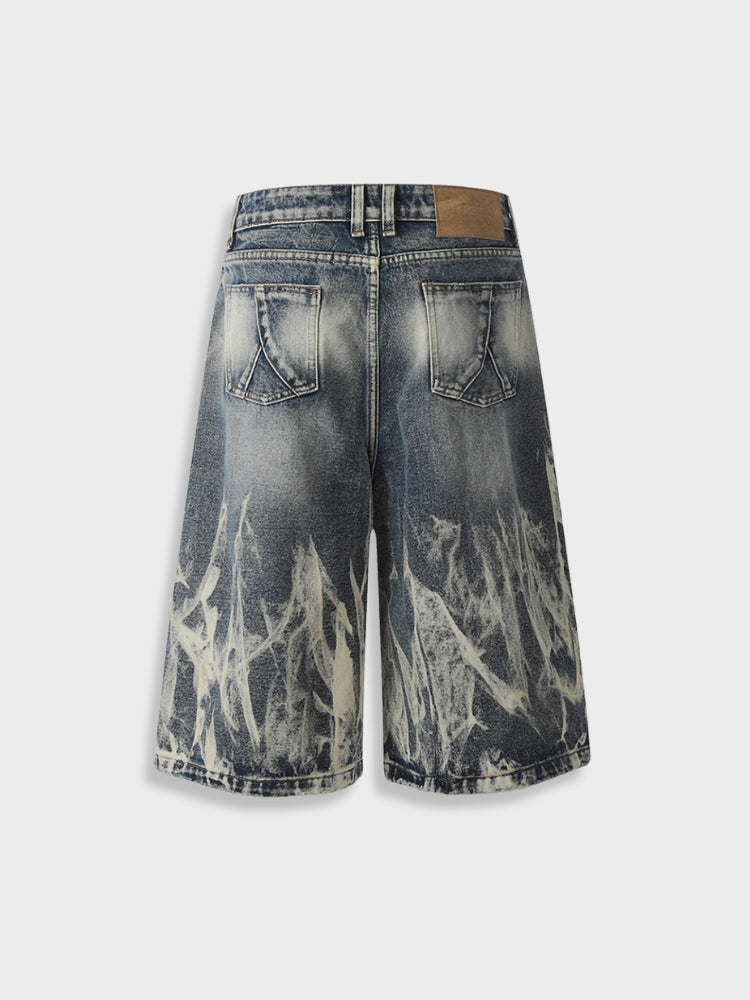 DCRB Distressed Denim Jorts