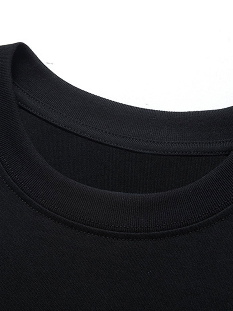 Relax Set - Loose Fit Tee & Waffle Shorts