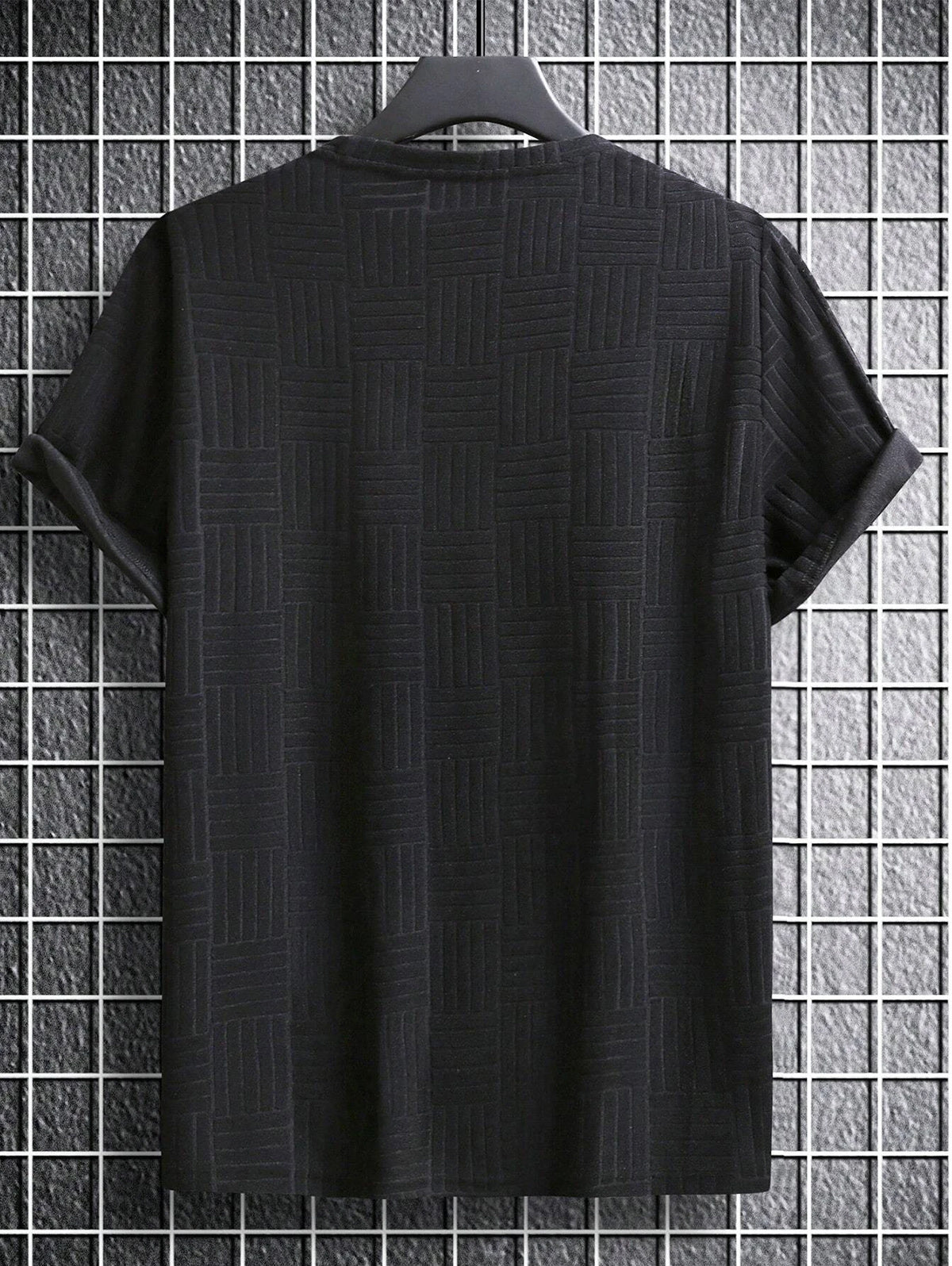 Mens Jacquard T-Shirt