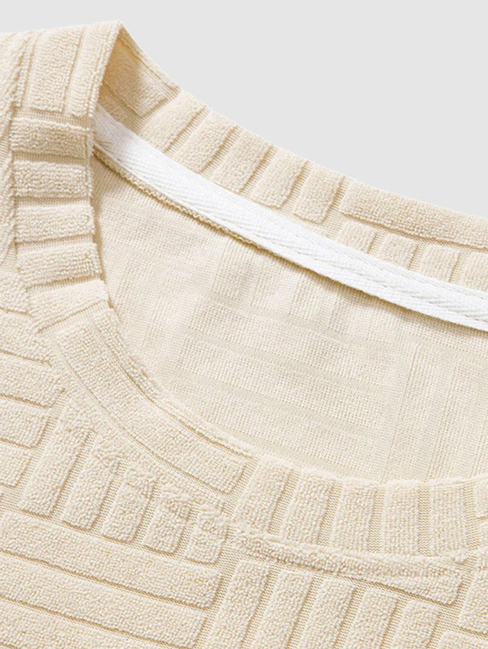 Mens Jacquard T-Shirt