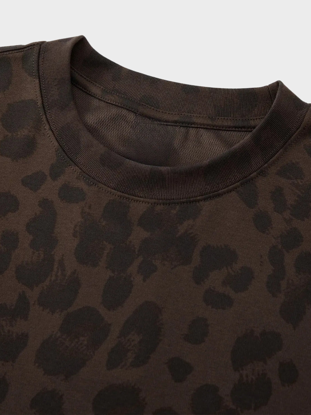 DCRB Leopard Print Boxy Tee