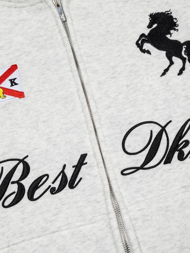 DCRB x Dark Havest Club Zip-Up Hoodie