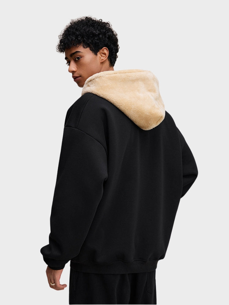 DCRB Zipper with Teddy Hoodie