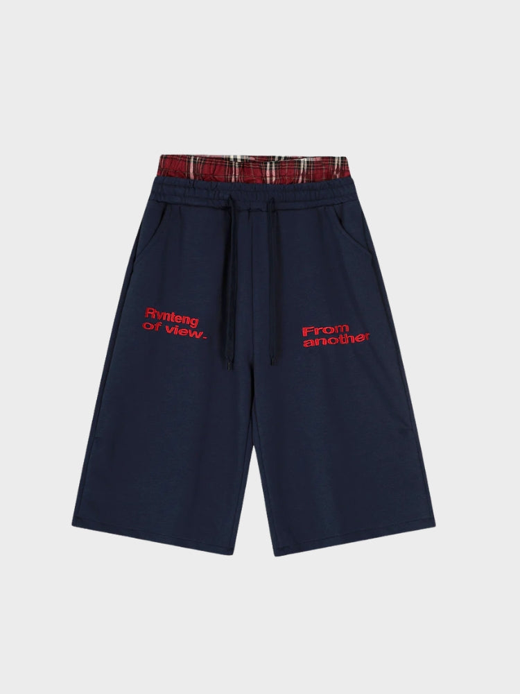 DCRB Double Waist Checkered Jogger