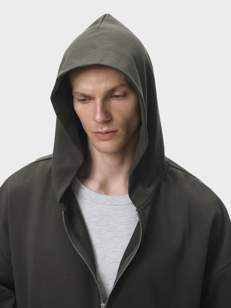 DCRB Boxy Fit Sweater with Zipper