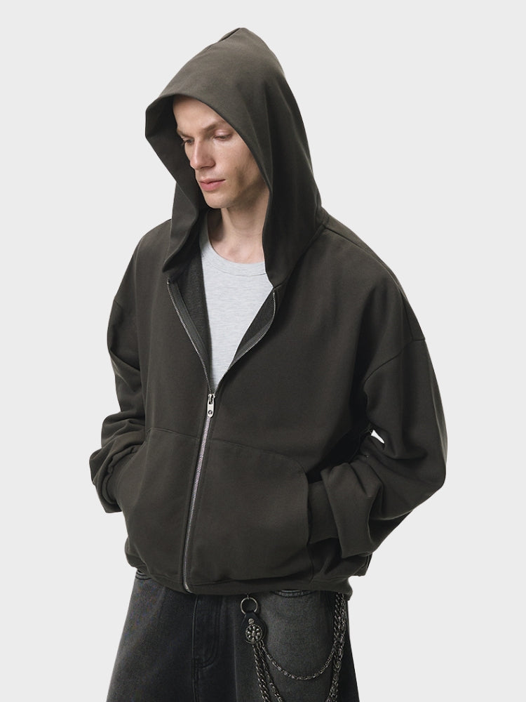 DCRB Boxy Fit Sweater with Zipper