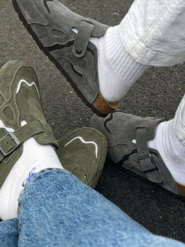 DCRB Wavey Clogs - Grey