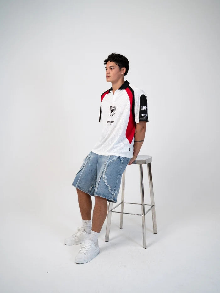 DCRB Distressed Street Denim Jorts