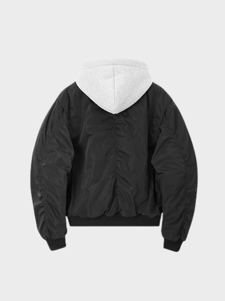 DCRB Reversable Black Baseball Jacket