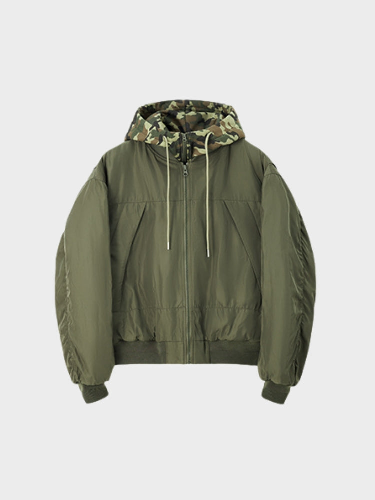 DCRB Reversable Camo Baseball Jacket