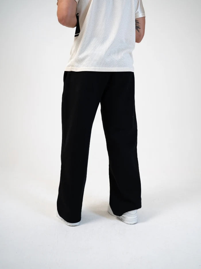 DCRB Tracksuit Open Leg Jogger - Black