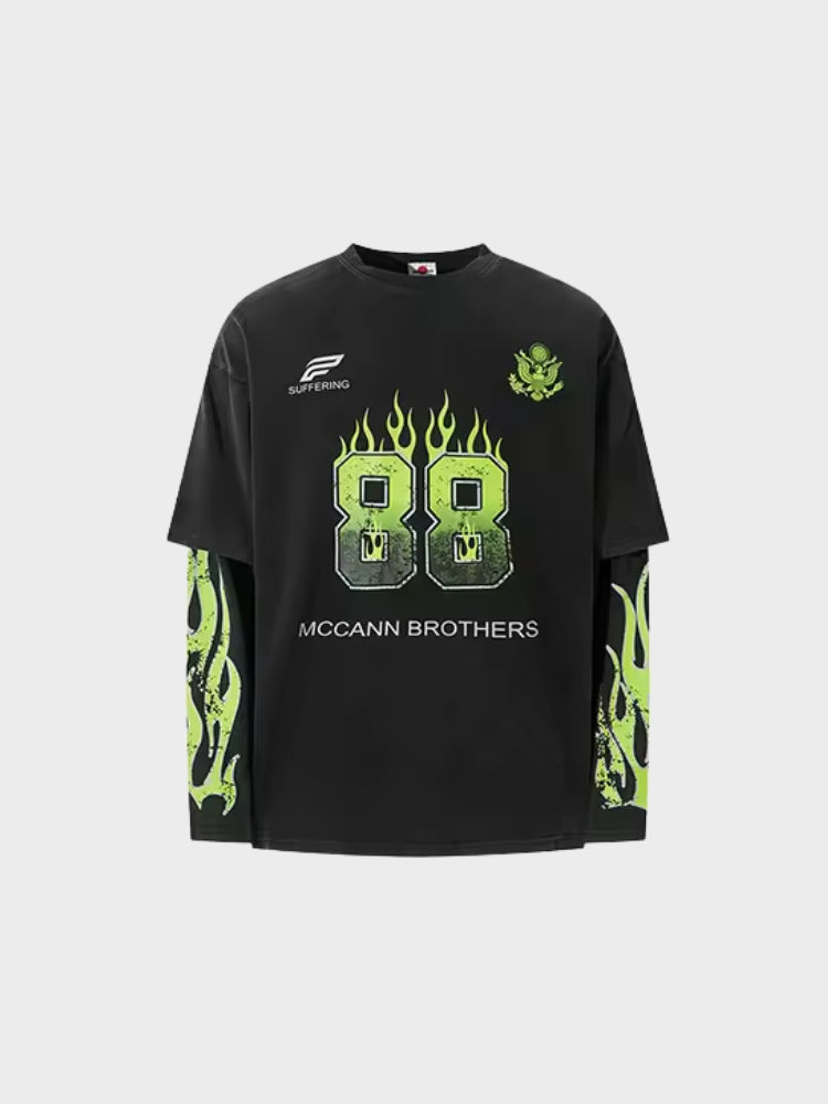 DCRB 2 Piece Racing Brothers Shirt