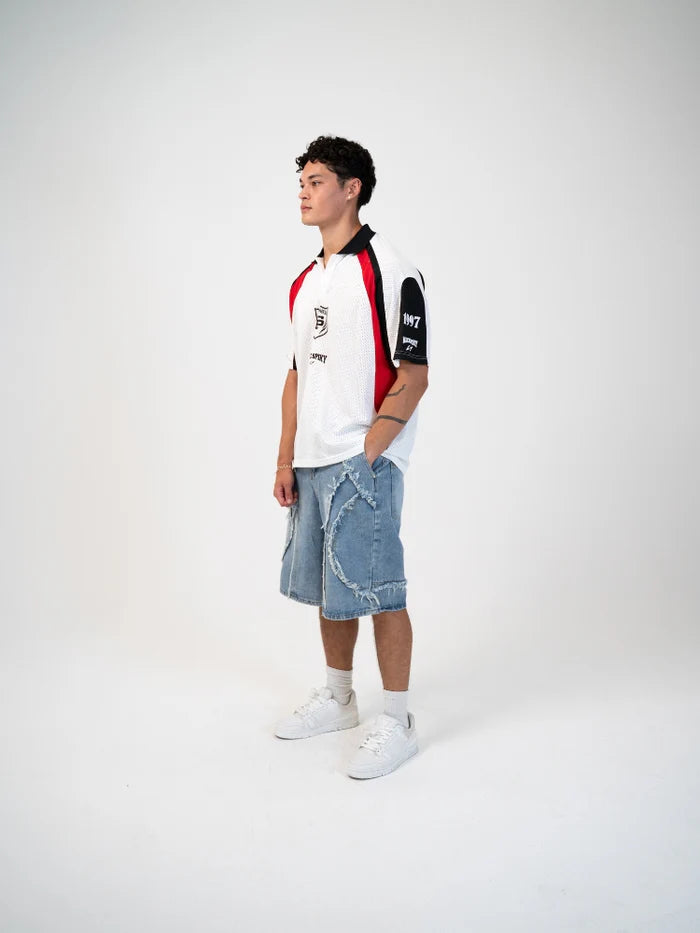 DCRB Spikey Football Tee