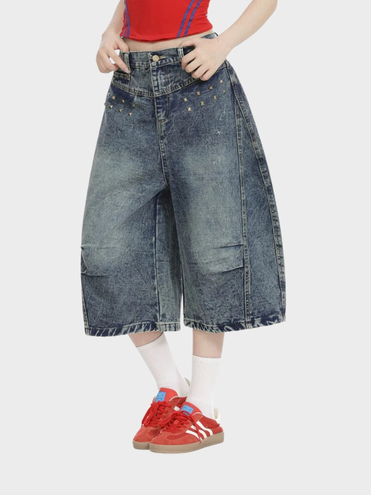 DCRB Studded Baggy Jorts