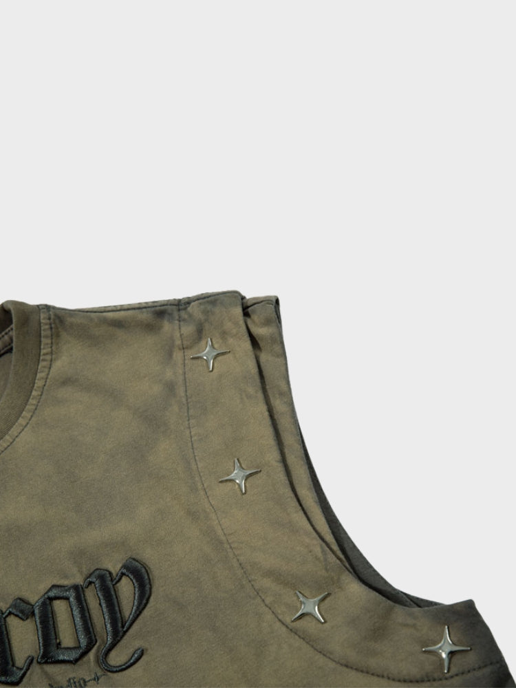 DCRB Gradient Star Tank Top