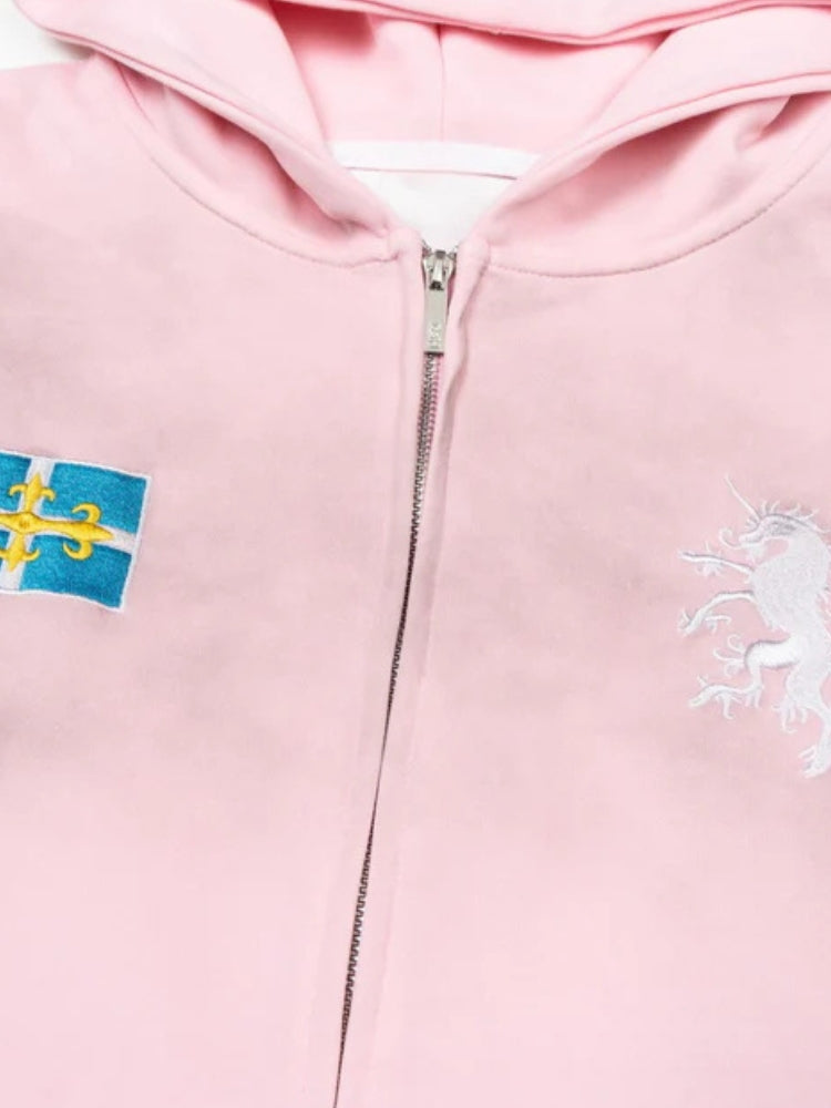 DCRB x Dark Havest Zip-Up Hoodie