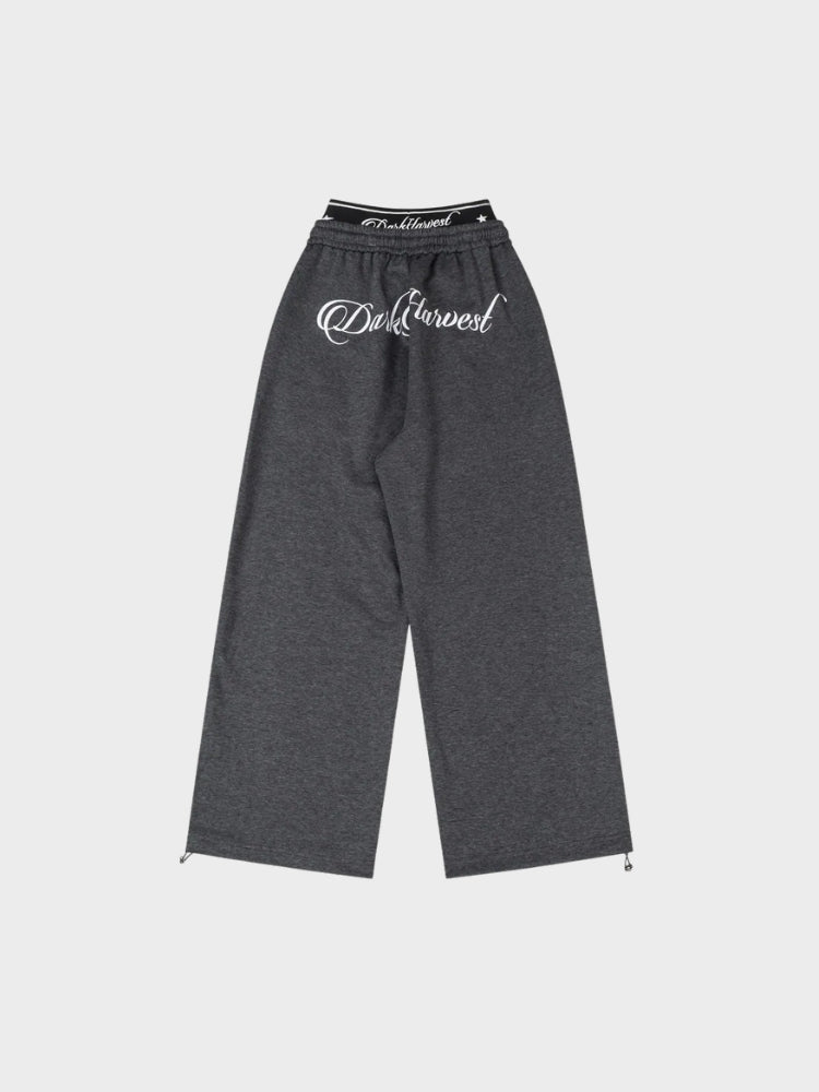DCRB Double Waist Baggy Joggers