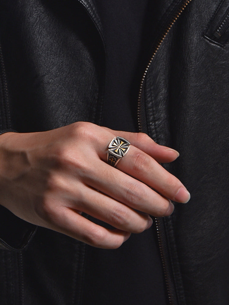 DCRB Adjustable Croix de Guerre Ring