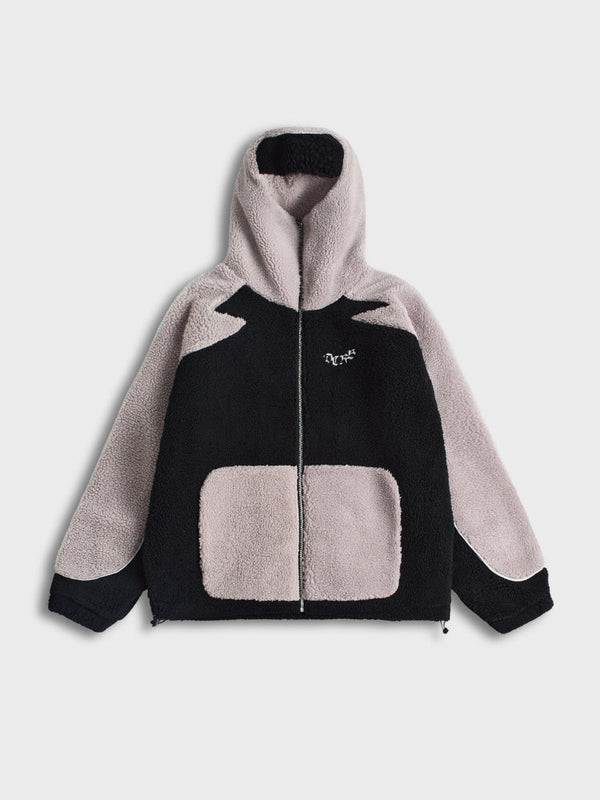 DCRB - Black & Grey Sherpa Ninja Fleece