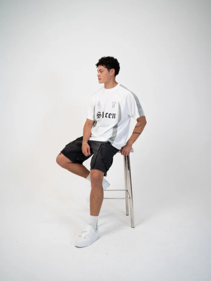 DCRB Distressed Street Denim Jorts