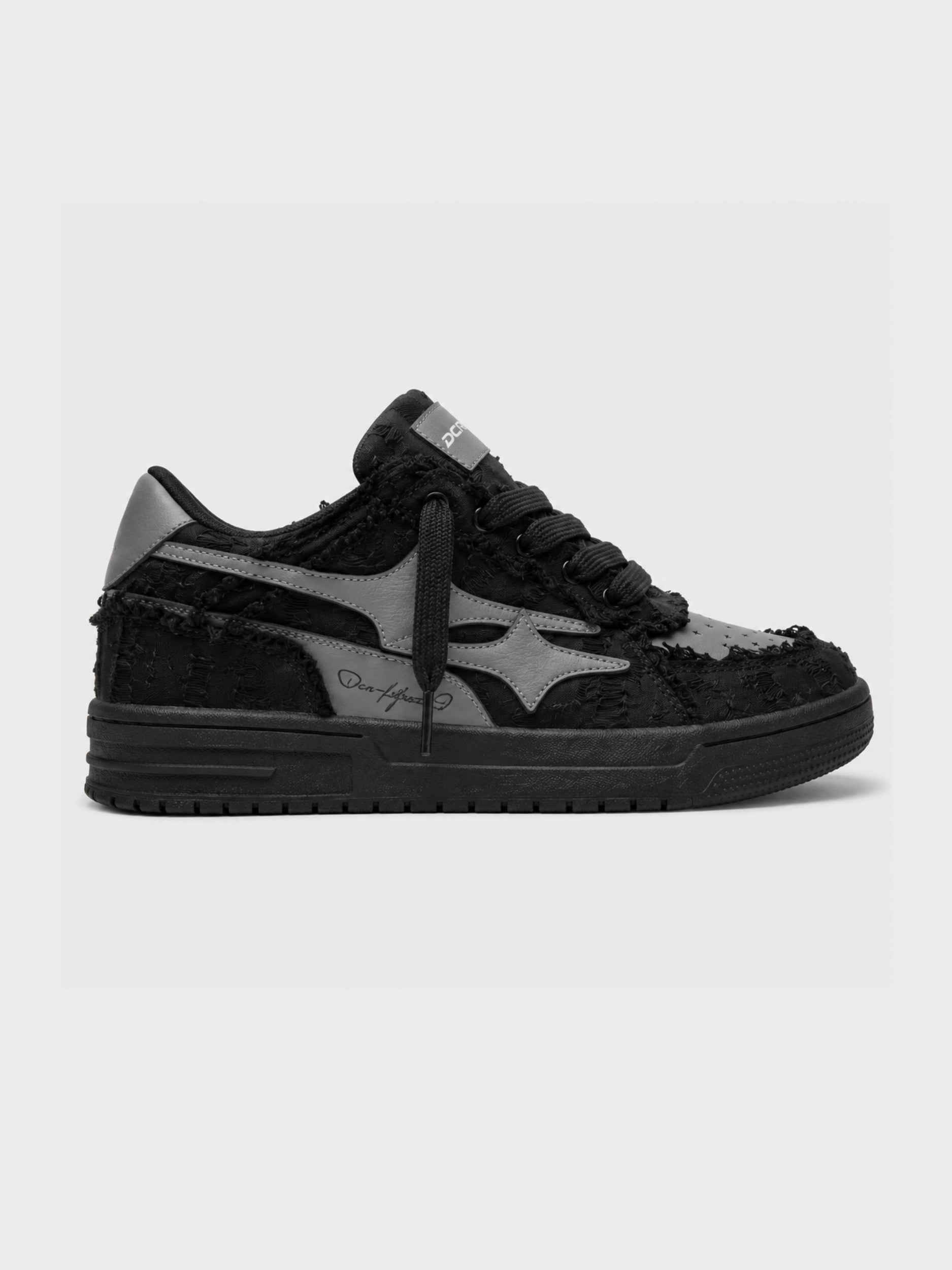DCRB Broken Black Sneakers