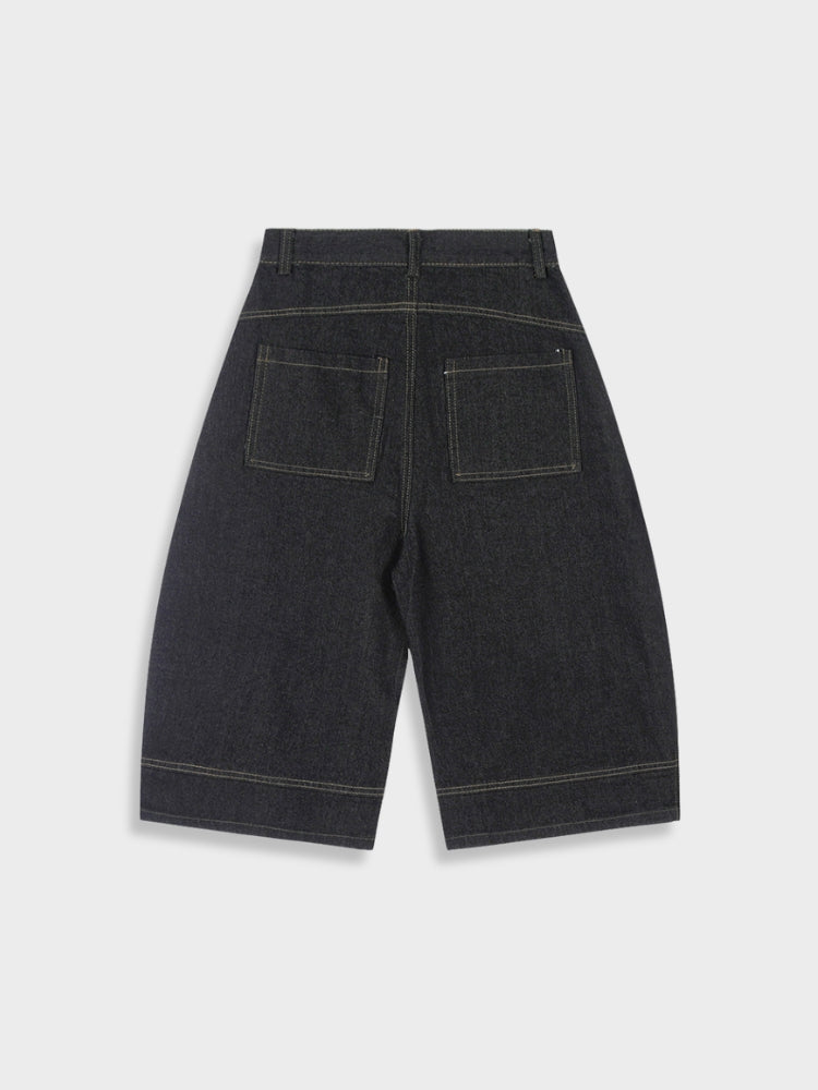 DCRB Barrel Fit Dark Denim Jorts