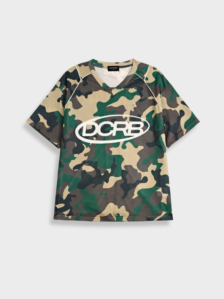 DCRB Camo Football Tee