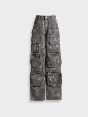 Camouflage donkergrijs