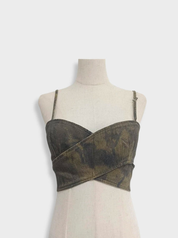 Sexy Camouflage Summer Top
