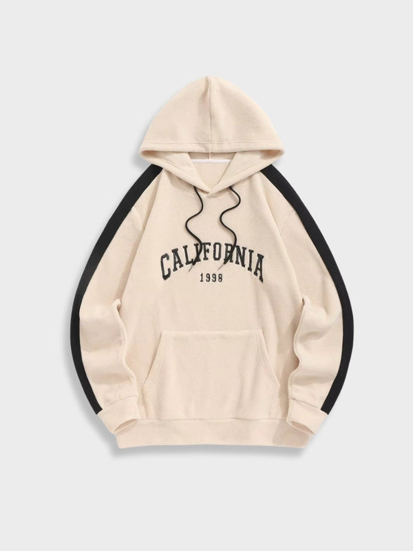 Striped Fleece California 1998 Hoodie