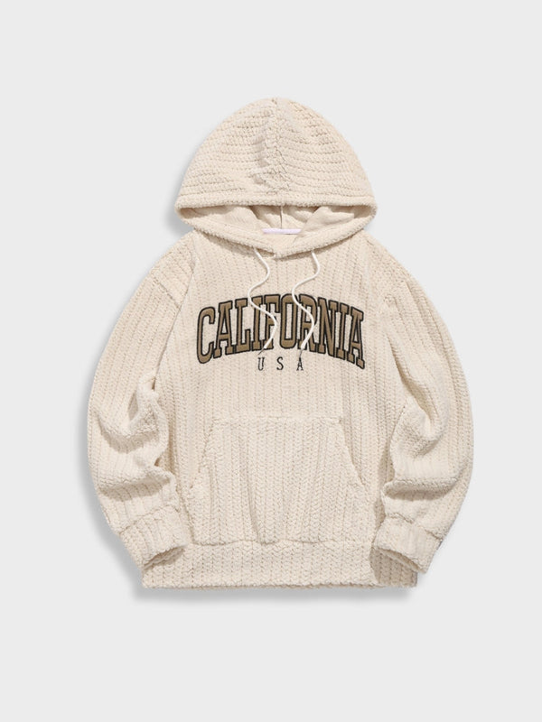 Vintage California Knitted Hoodie