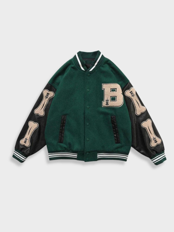 Vintage Varsity Jas Bone