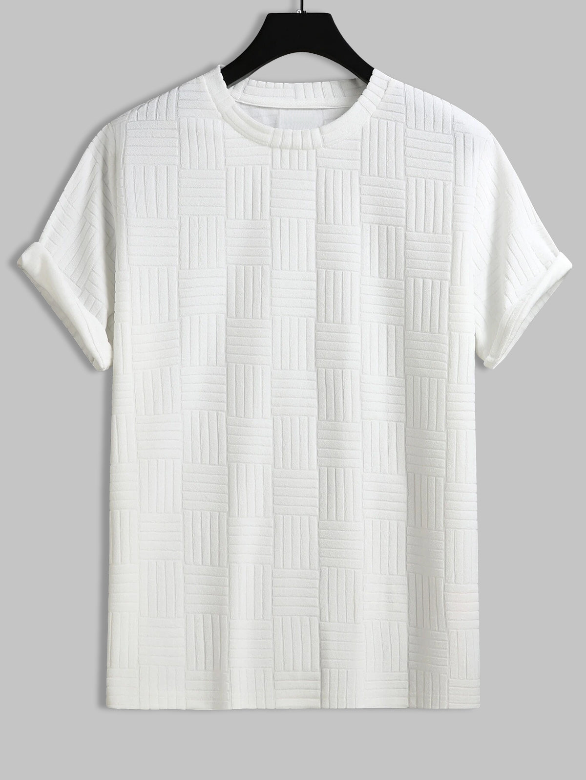 Mens Jacquard T-Shirt