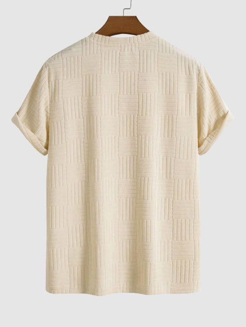 Mens Jacquard T-Shirt