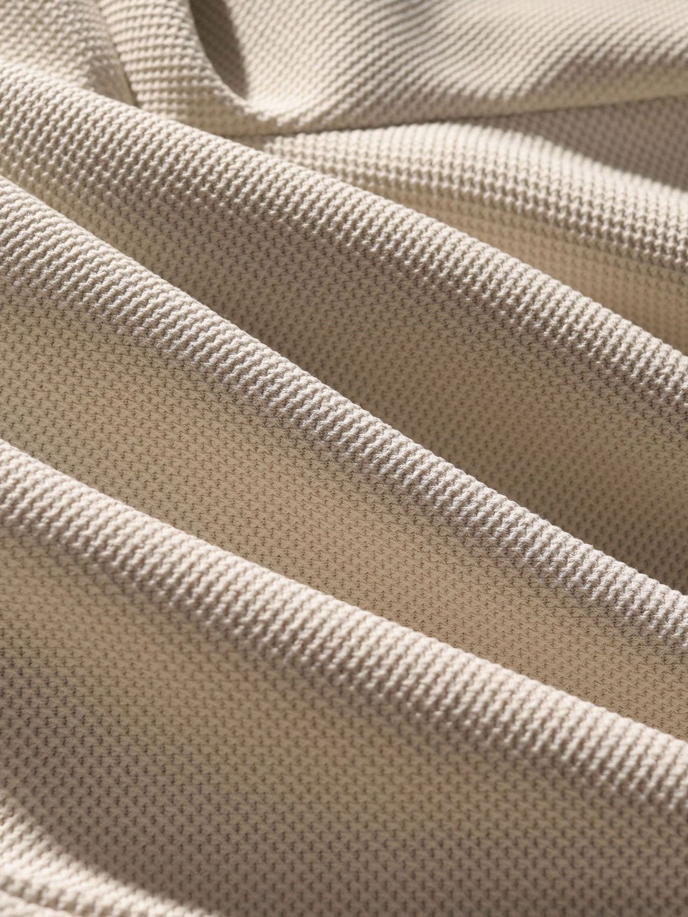 Relax Set - Loose Fit Tee & Waffle Shorts